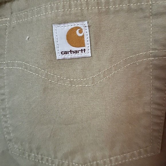 Womens Carhart Traditional Fit Boot Cut Canvas Jeans. Size 18×30￼ New With Tags - Picture 3 of 4